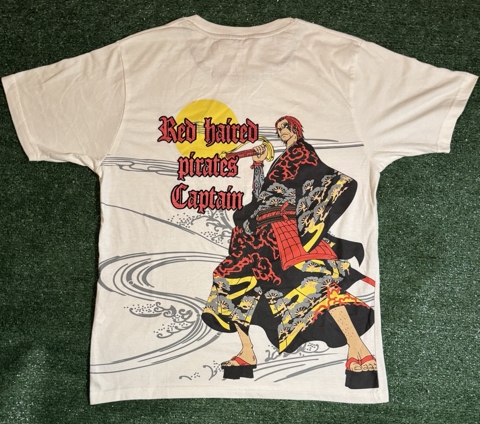 Vintage One Piece Shanks Shirt Luffy Ace Shonen Jump Anime Promo Manga Joy RARE gallery