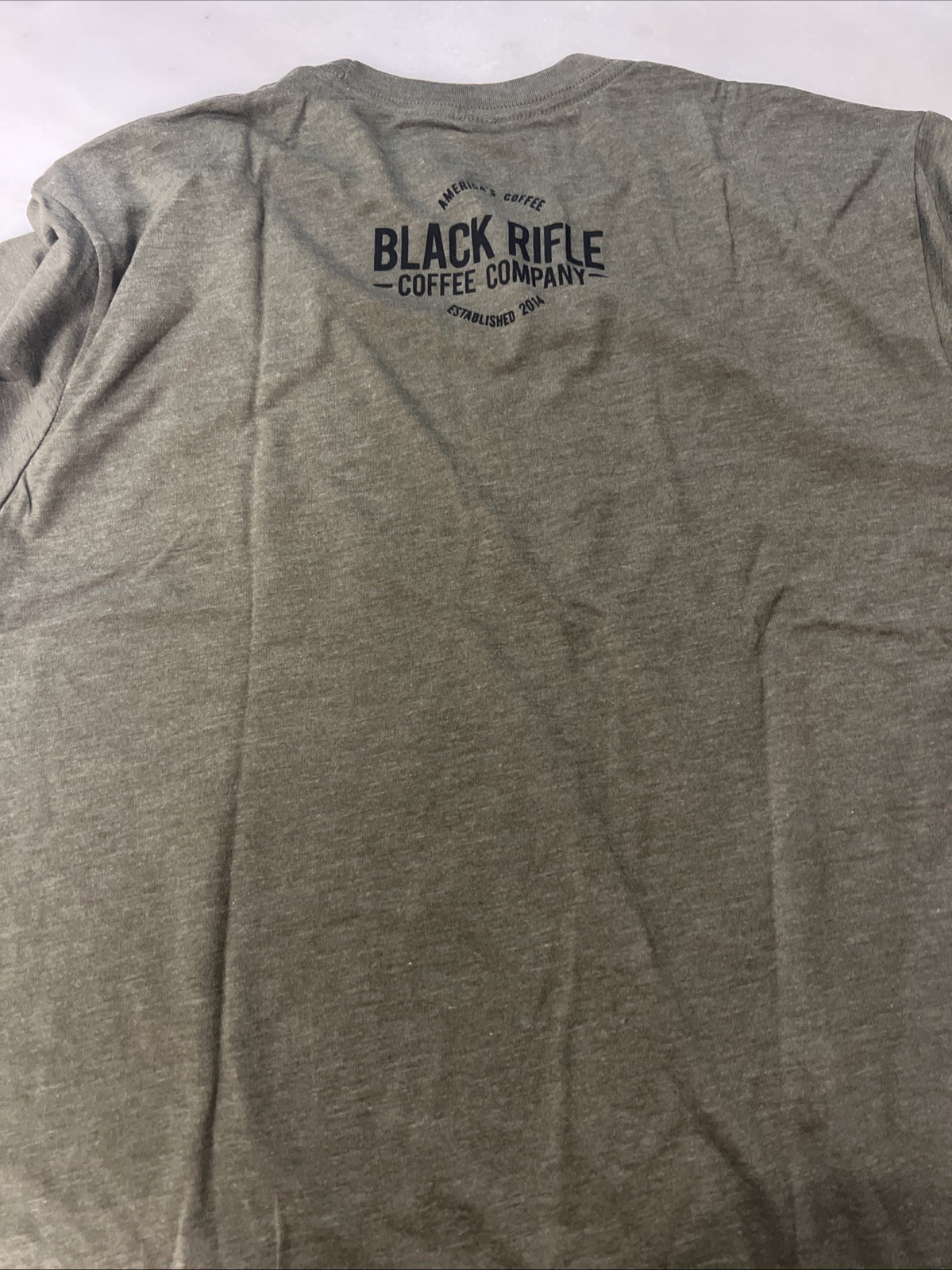 Black Rifle Coffee Company Coffee or Die T-Shirt Snake Military Green Size Large gallery
