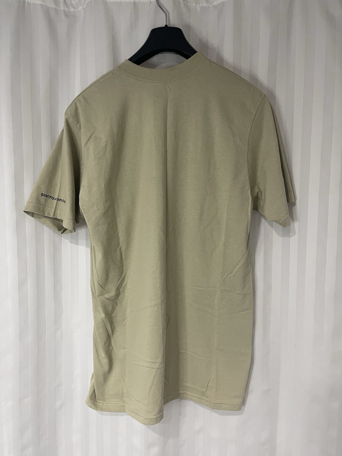 Vintage U.S. Army ROTC Beige T-shirt Large Leadership Excellence Start Strong gallery