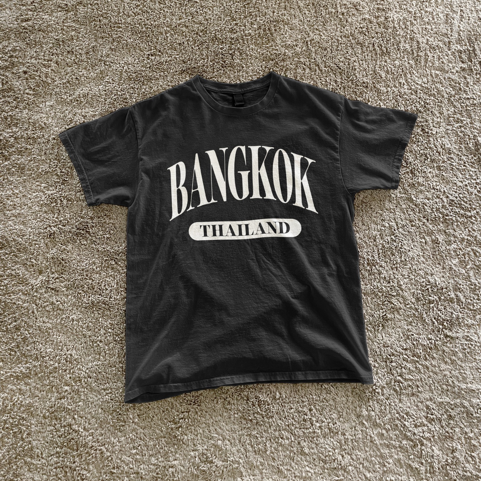 Bangkok Thailand retro vacation souvenir classic tee design gallery