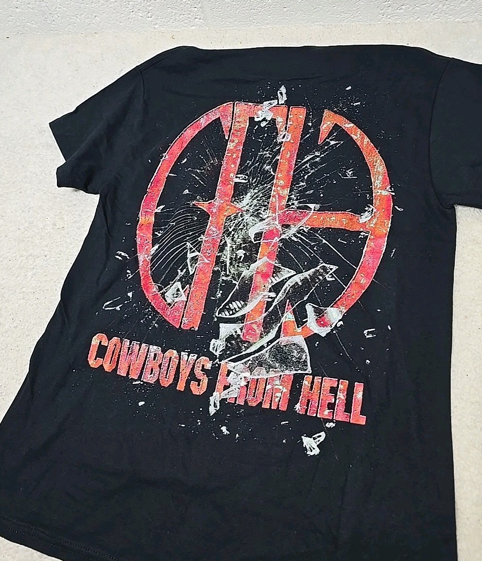 Pantera Cowboys From Hell Graphic T-Shirt Men's $26.99 Retail Large (HH) gallery