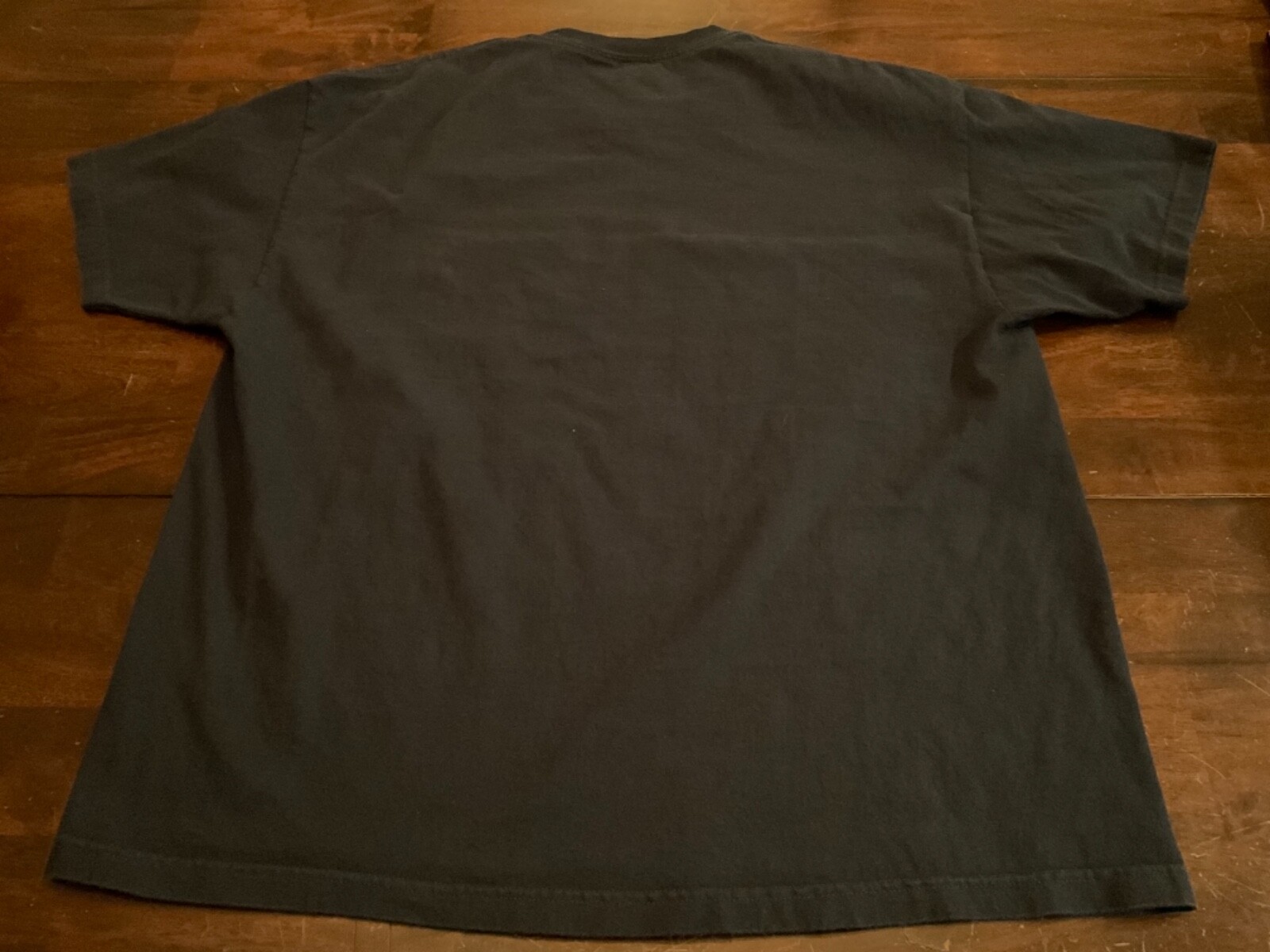 SANTA CRUZ SKATEBOARDS LOGO CHECK GRAPHIC T-SHIRT ( MENS XL ) NAVY PREOWNED gallery
