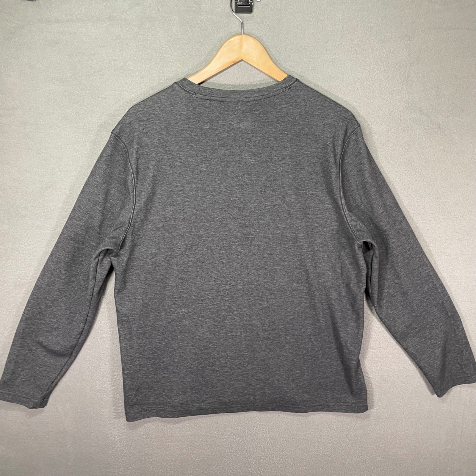 Mondetta Outdoor Project Long Sleeve Shirt Mens L Gray Excellent Polygiene Tee gallery