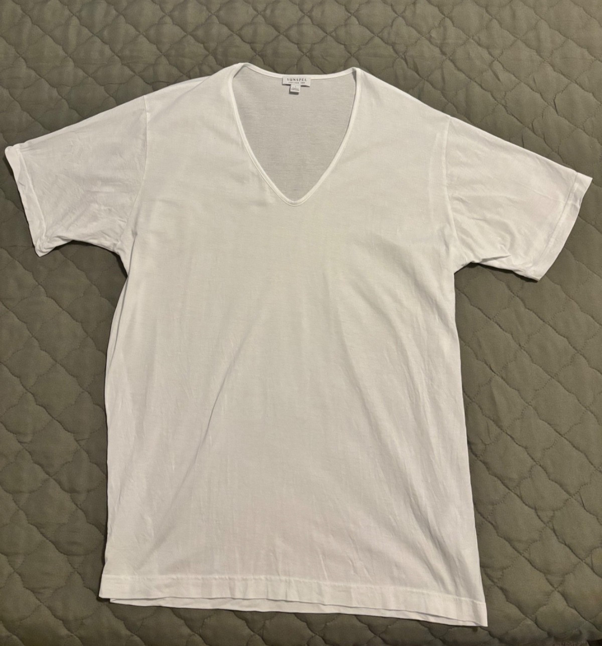 6-Pack Sunspel Superfine Cotton Underwear V‑neck T‑shirt gallery