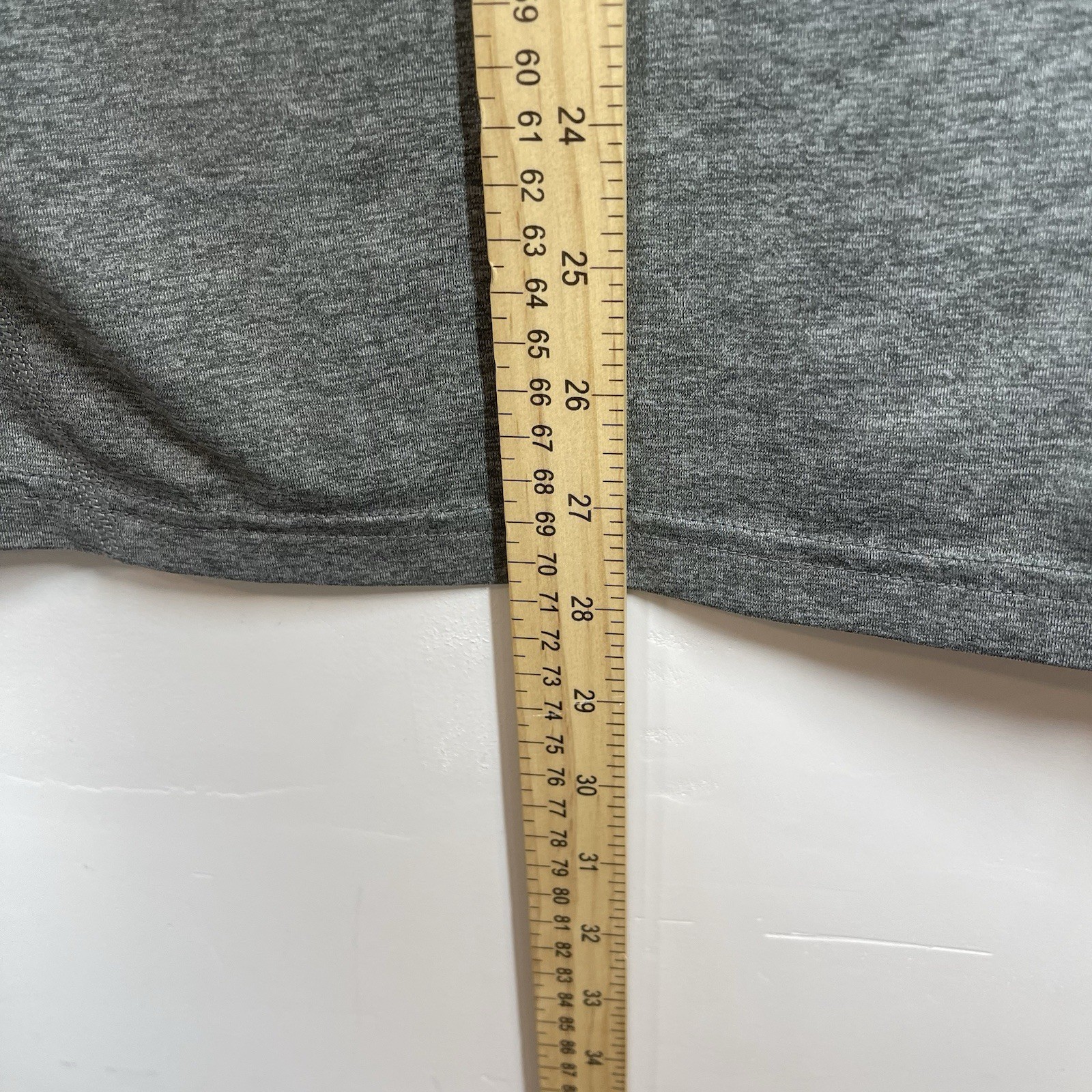 Nike Pro T Shirt Mens S Gray Fitted Center Swoosh Dri Fit Training Gym Sports gallery