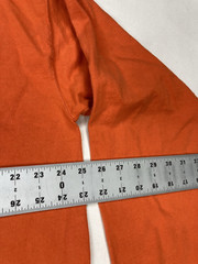 Vintage RP55 Check Da Technique Dice T-shirt Men XL Orange Long Sleeve USA 90s