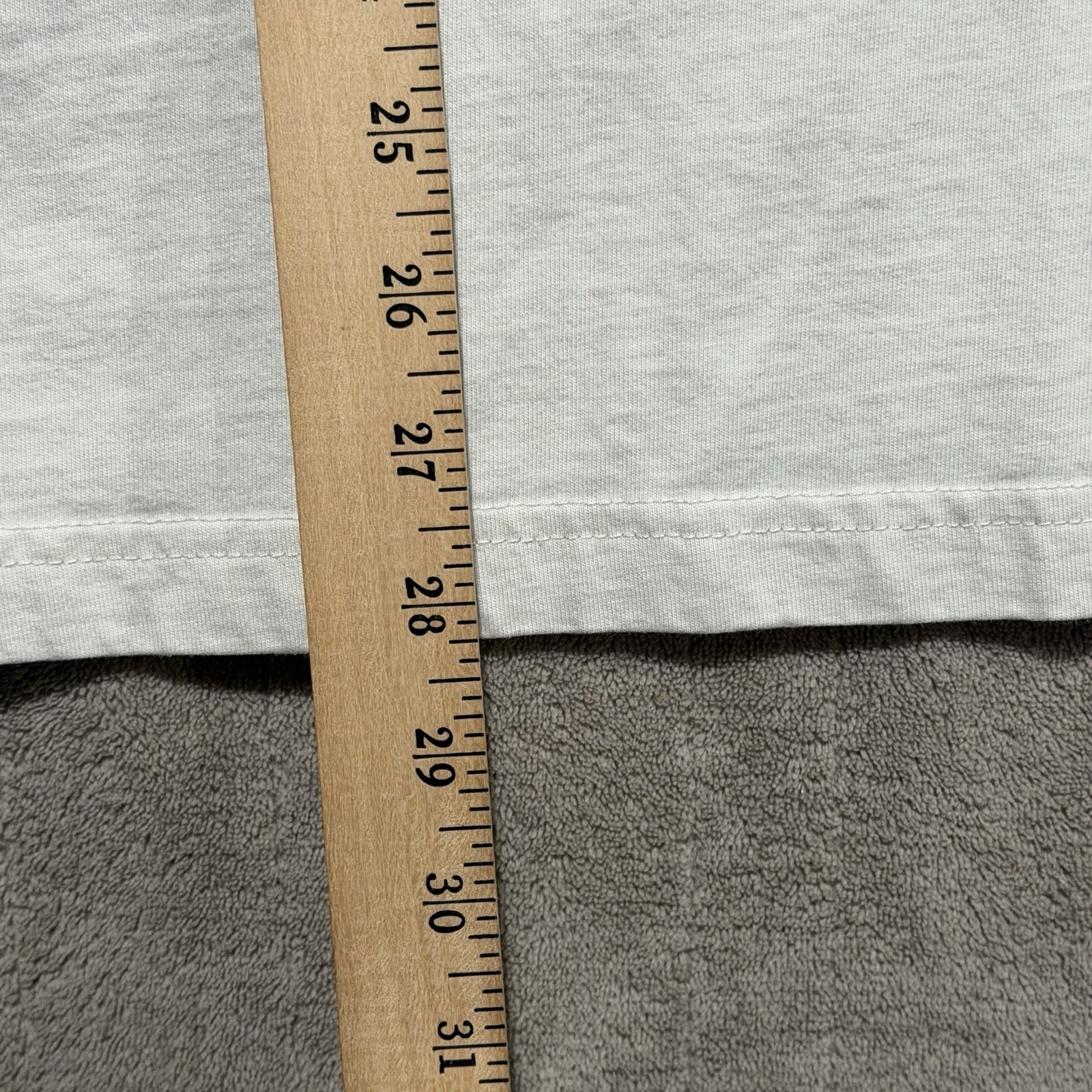 L.L Bean lvory Traditional Fit XL Mens T Shirt Short Sleeve Beige Summer Casual gallery