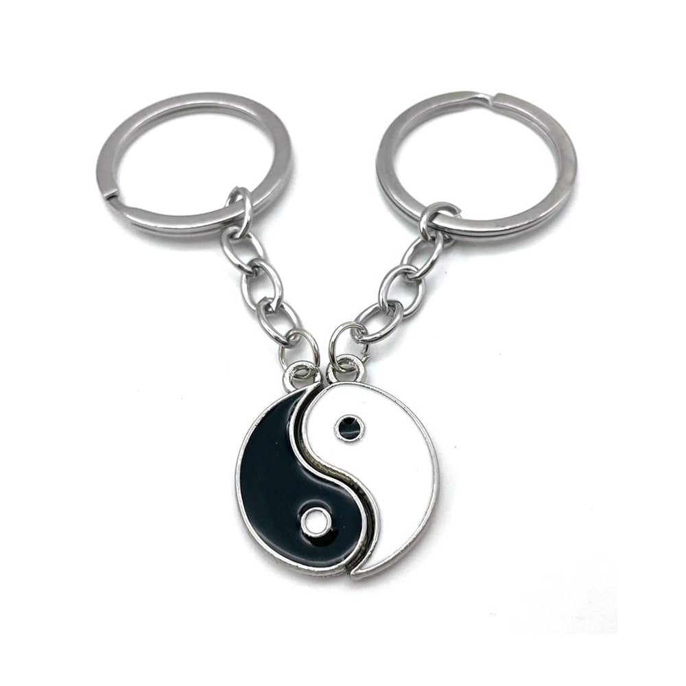 Matching Keychains for Couples Gifts for Boyfriend and Girlfriend Yin Yang Ke…