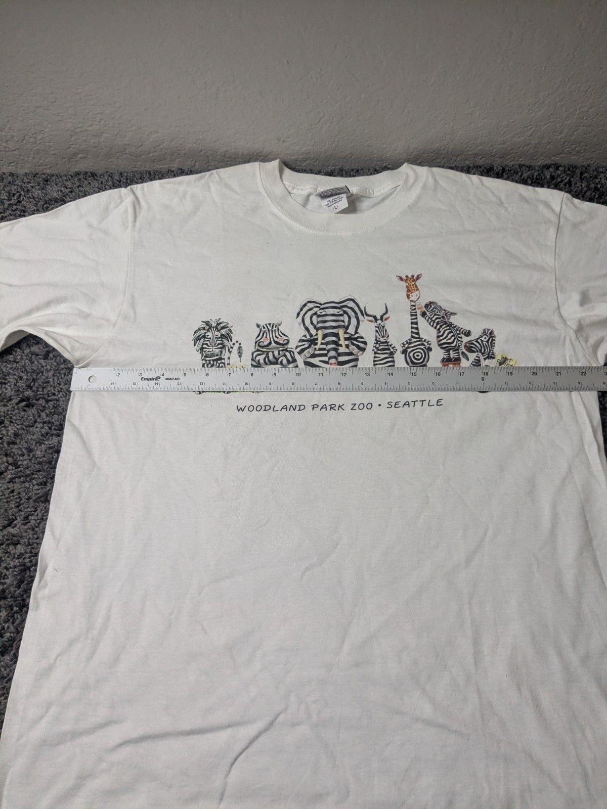Vintage The Duck Company T Shirt Men's L Woodland Park Zoo Seattle Short Sleeve gallery