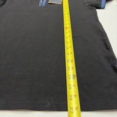 NWT Marc Asher Men’s Shirt Small Black Blue Short Sleeve Zipper