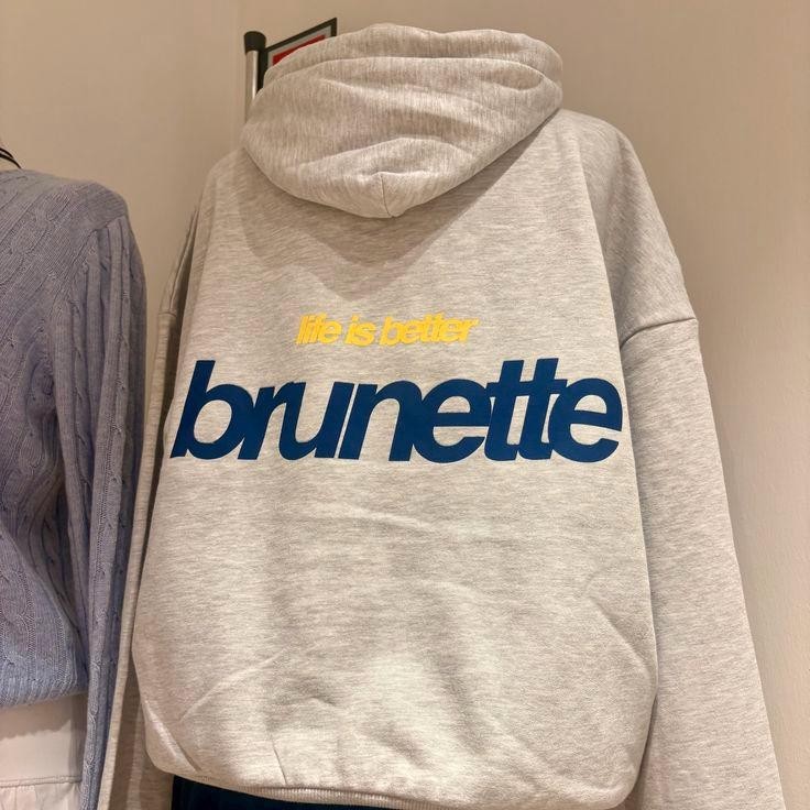 Life Is Better Brunette Hoodie Streetwear gallery