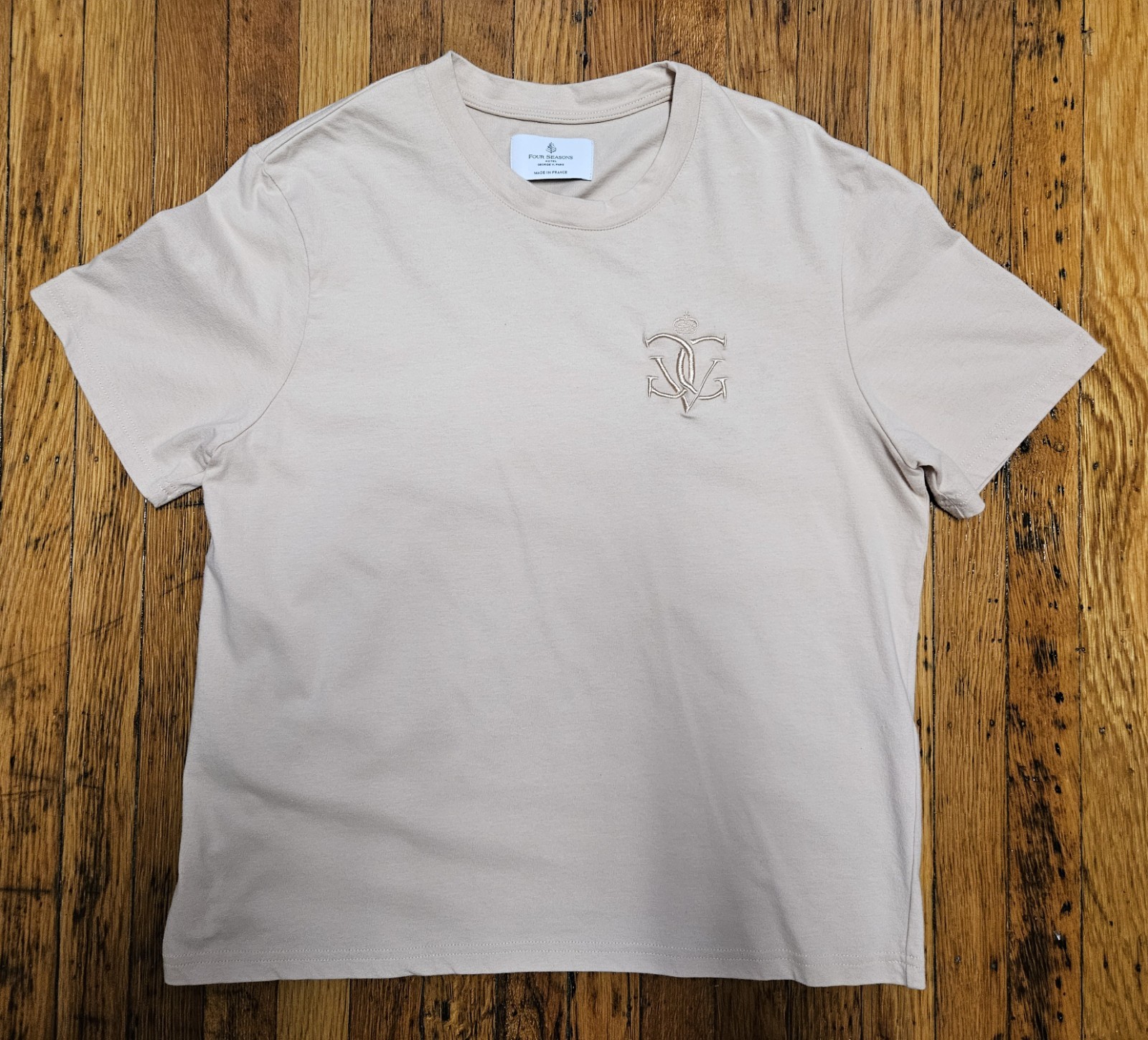 Four Seasons George V Paris Tee, Salmon - Men's M, Short (Olympic Exclusive) gallery