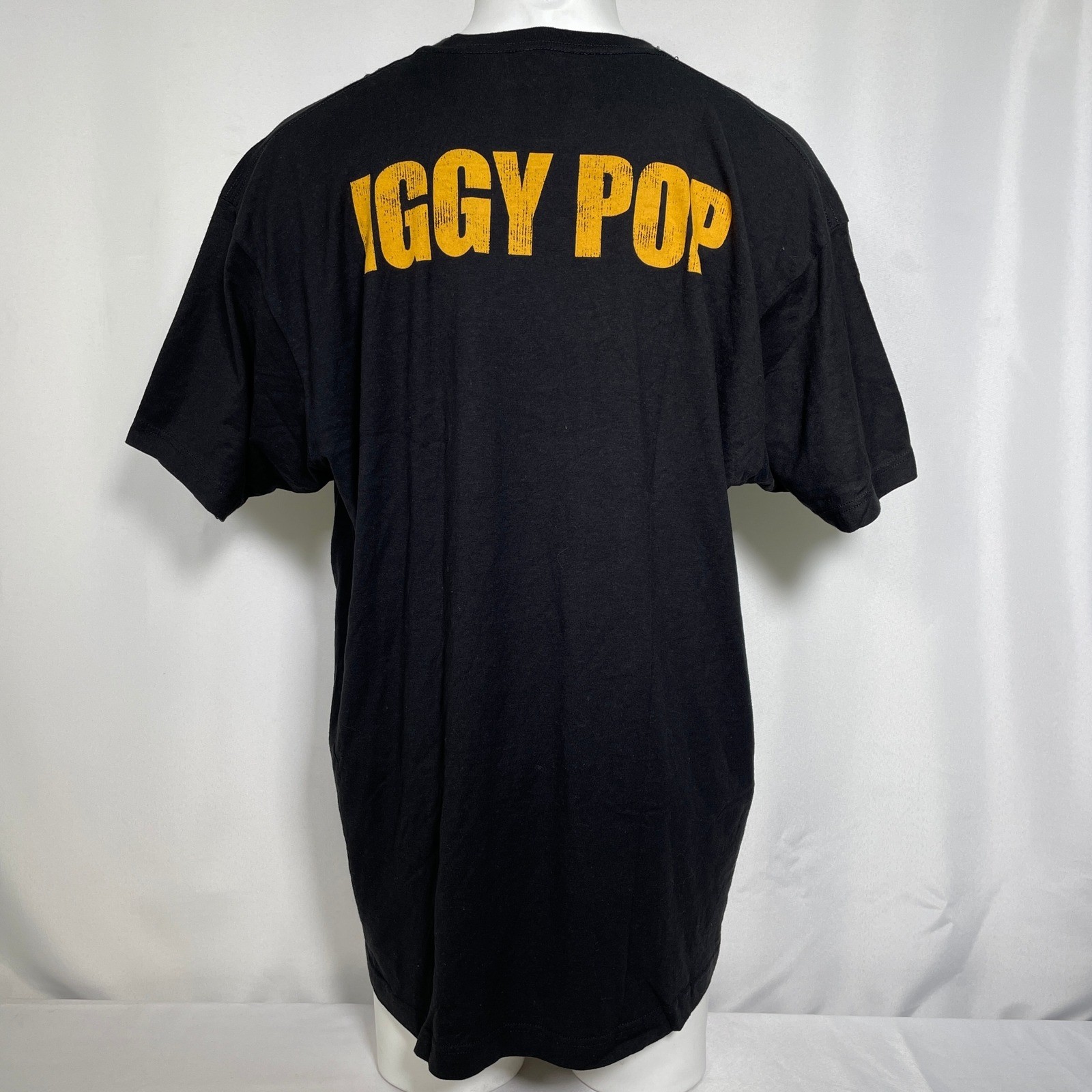 Iggy Pop The Stooges Punk Rock Music Thread Shop Black T-Shirt Men's 2XL gallery