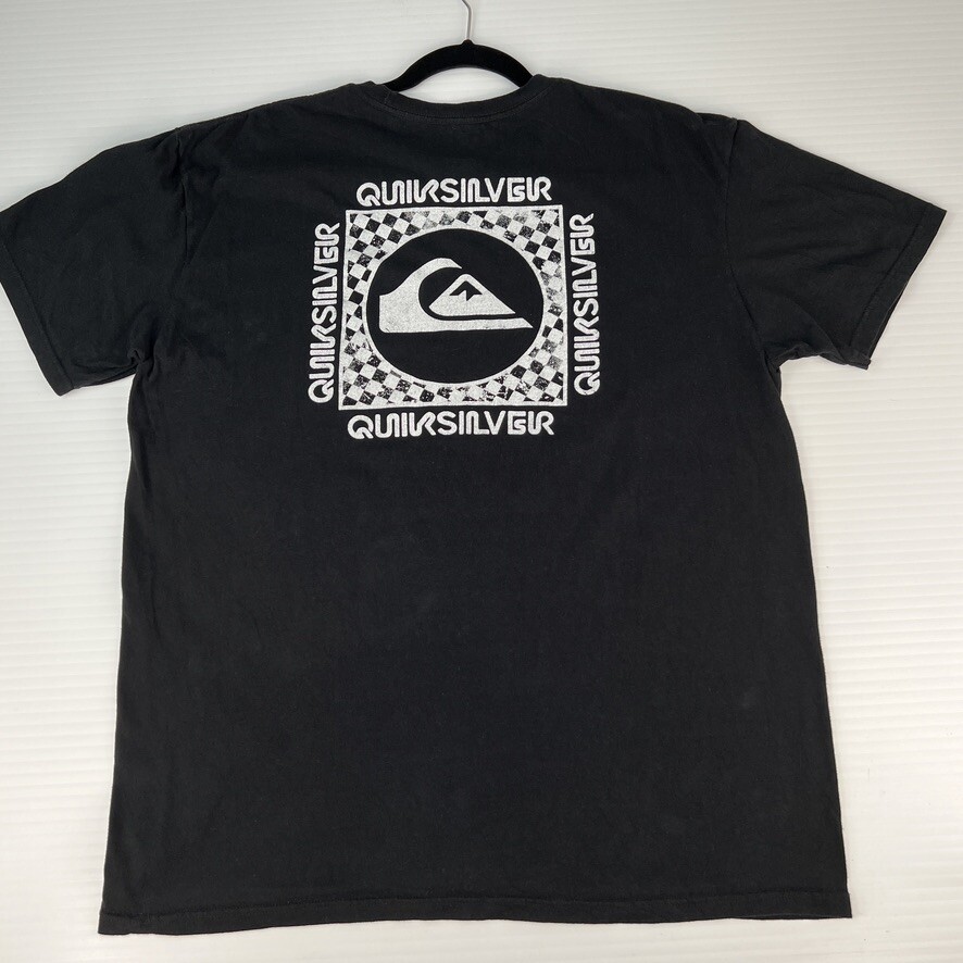 Quiksilver Shirt Men Extra Large Spell Beach Surf Beach Work Party Gym Core Ex gallery