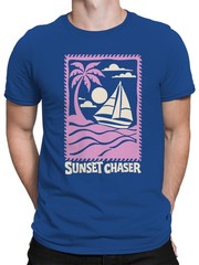 Sunset Chaser Tropical Escape Men’s T-shirt