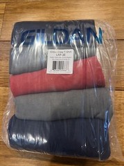 Gildan Men’s Crew T-Shirts Multipack Style G1100 NavyCharcoalCardinal Red L