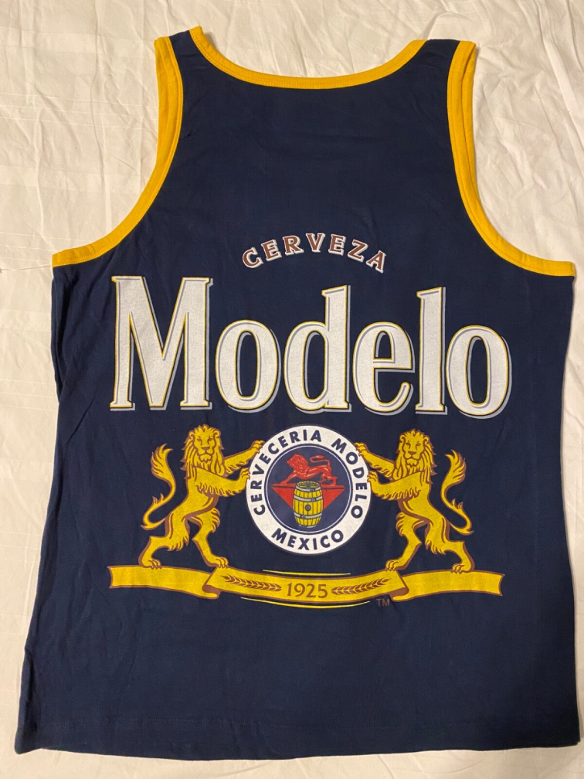 MODELO beer Beach CERVEZA Mexico lion MEN'S New SLEEVELESS Tank Top T-SHIRT WOW! gallery