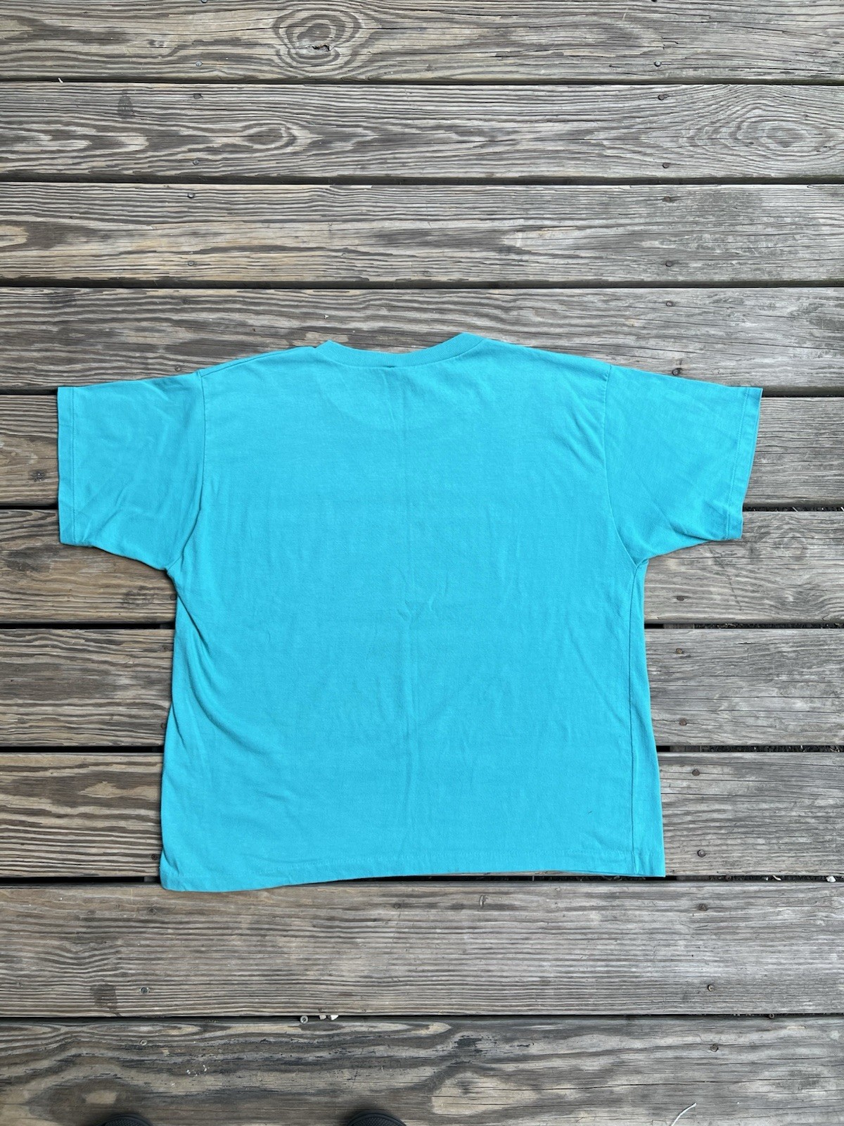 Vintage 80s Harvard University T Shirt Sz XL Artex Teal Blue USA Made 90s gallery