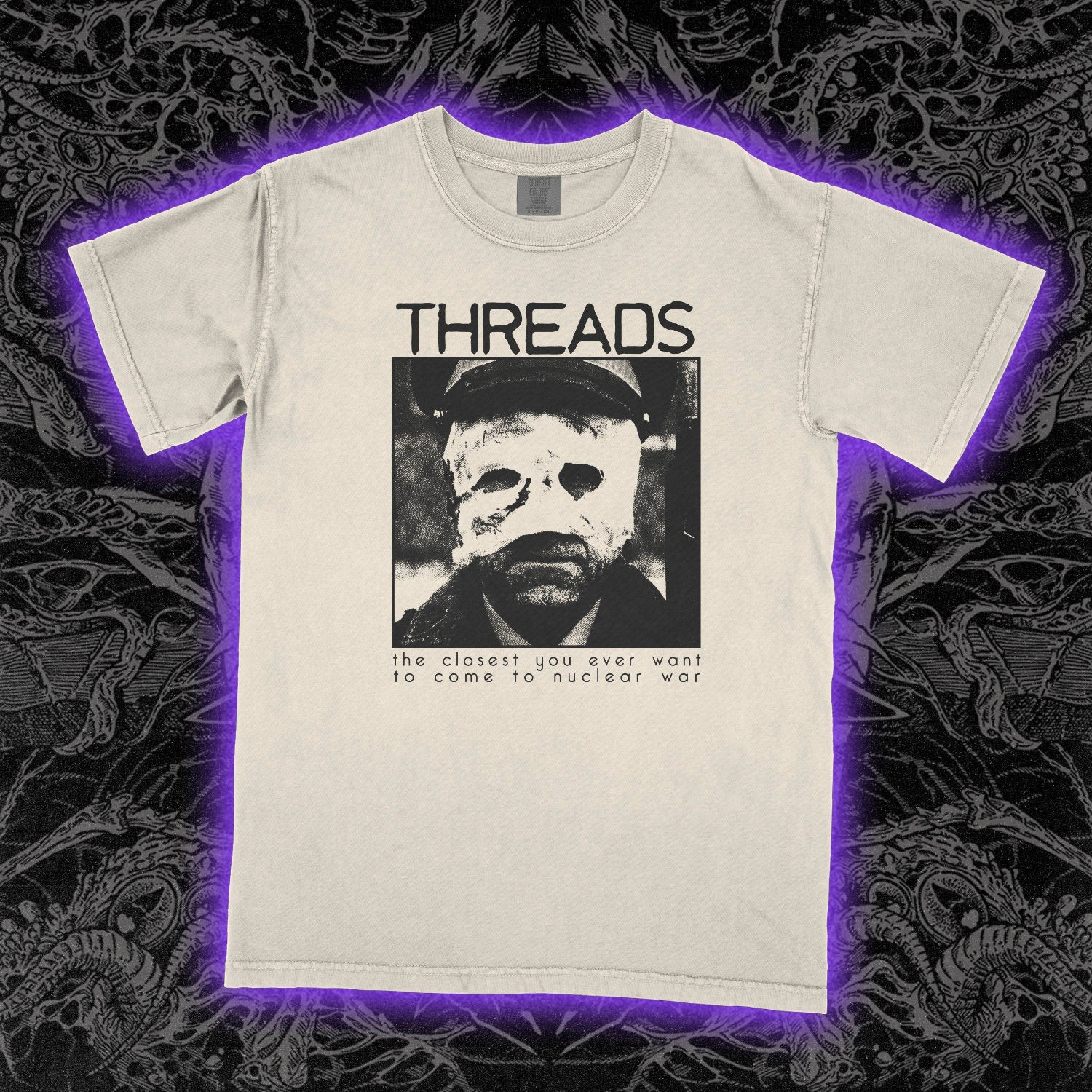 Threads 1984 T-Shirt Nuclear War Film Horror Cult Classic Graphic Tee Unisex gallery
