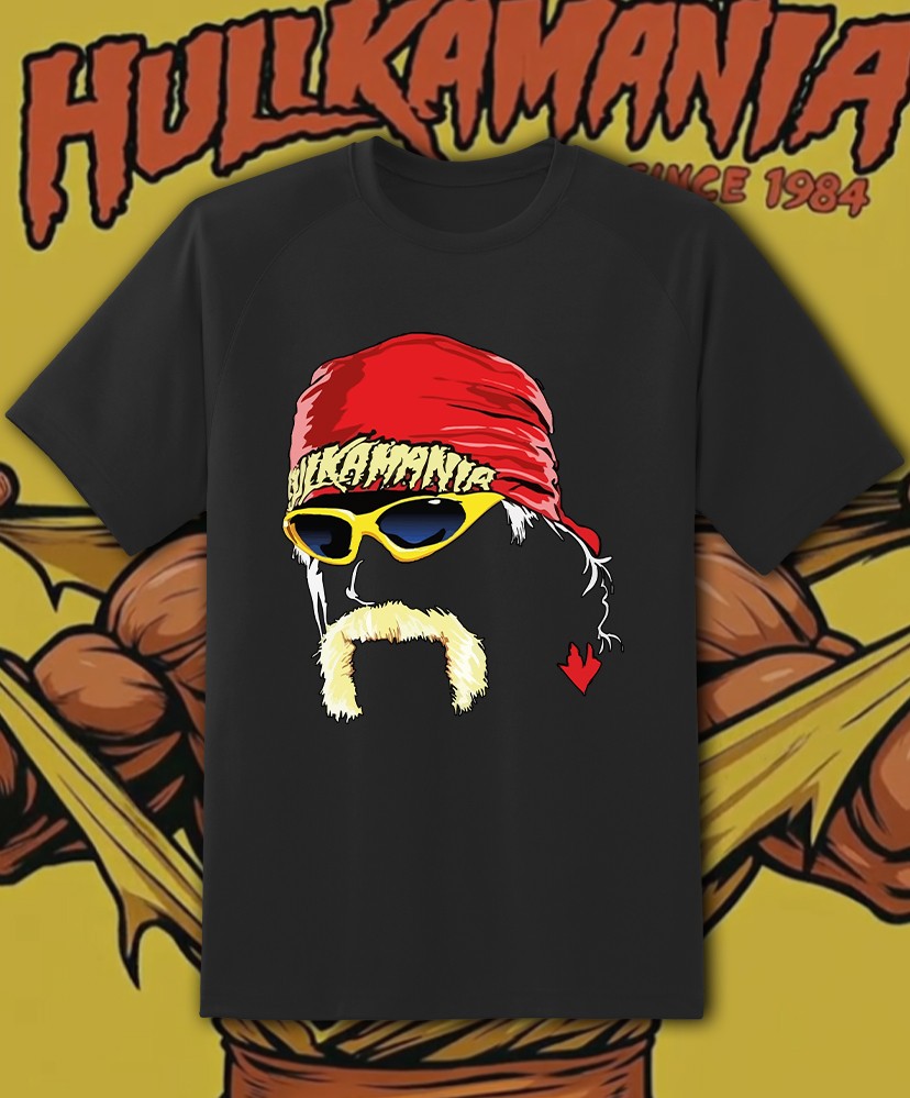 Hulk Hogan Face, Hulkamania Shirt - Adult & Youth sizes up to 6XL Fast Ship!! gallery