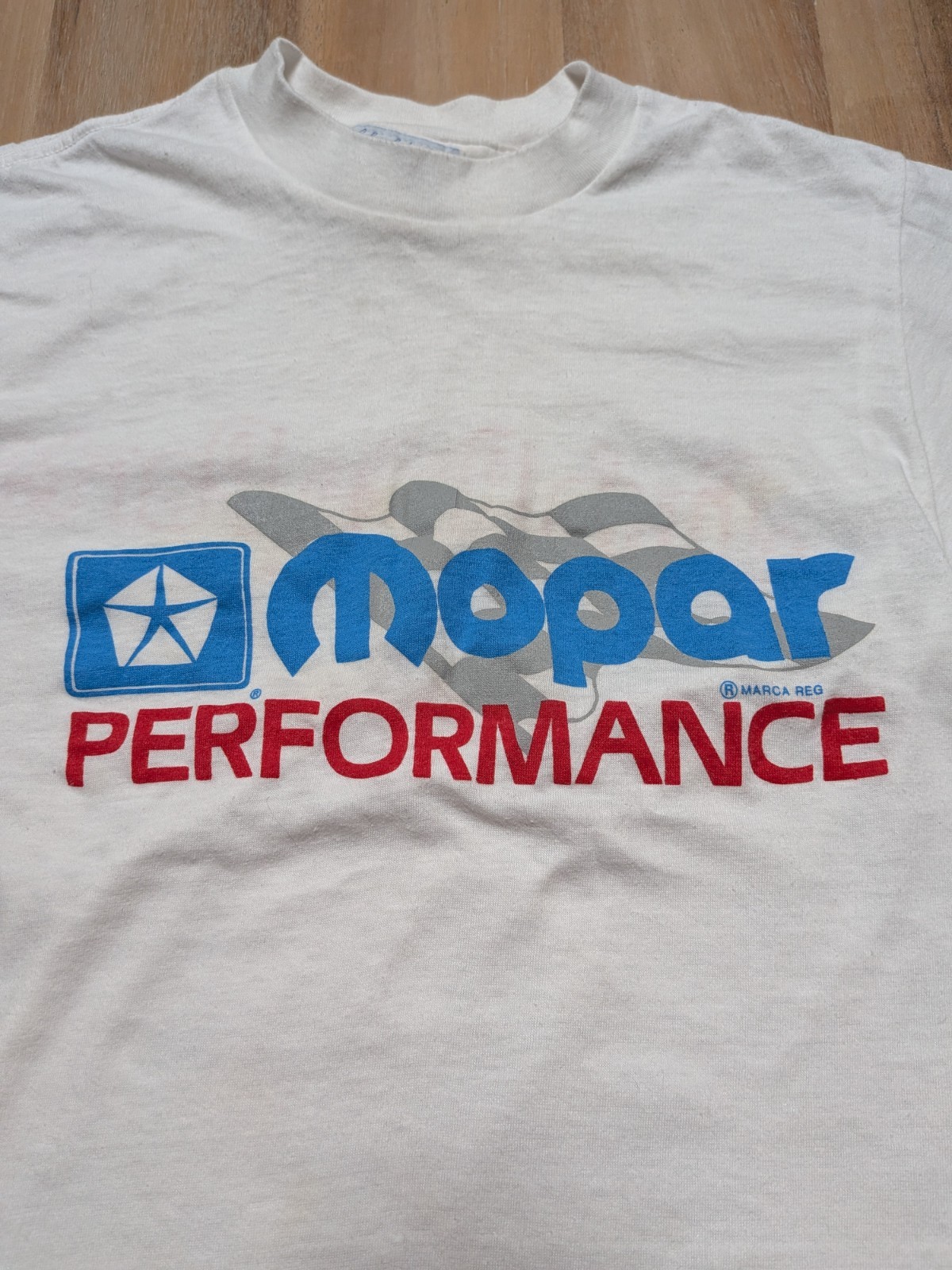VTG 80s Mopar Performance T Shirt Mens M OEM Logo Single Stitch USA gallery