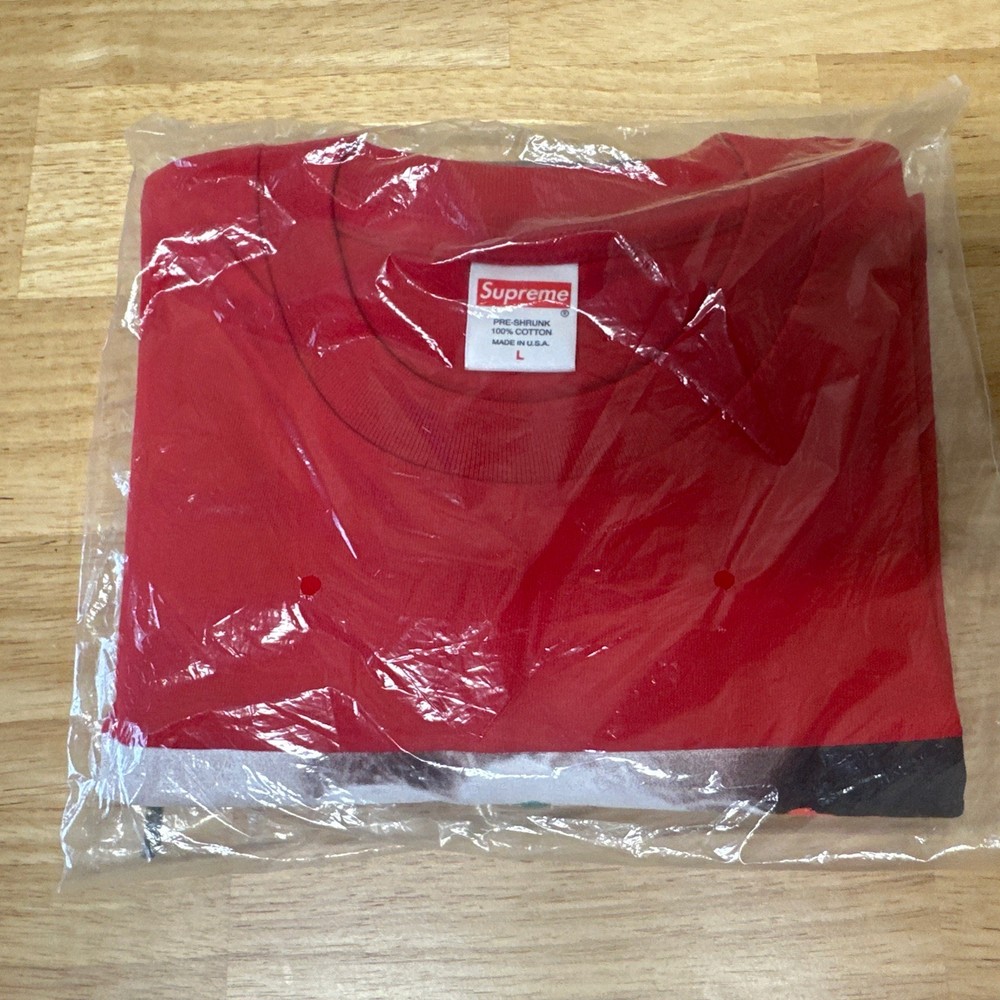 Supreme SS20T9 Naomi Tee Red Size Large Box Logo New Sealed
