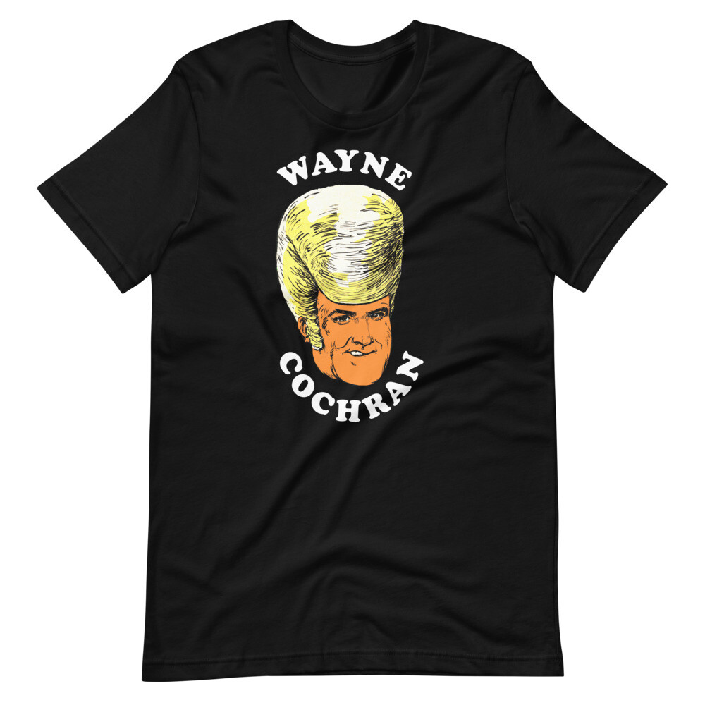 WAYNE COCHRAN Singer Artwork Graphic Tee Shirt Unisex t-shirt