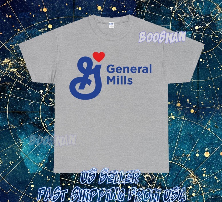 HOT SHIRT GENERAL MILLS FOODS RETAIL STORES LOGO FUNNY T-SHIRT USA SIZE S - 5XL gallery