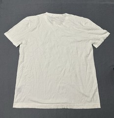 NWT Men’s Collars & Co Premium Cotton and Silk Blend T Shirt White Size 2XL