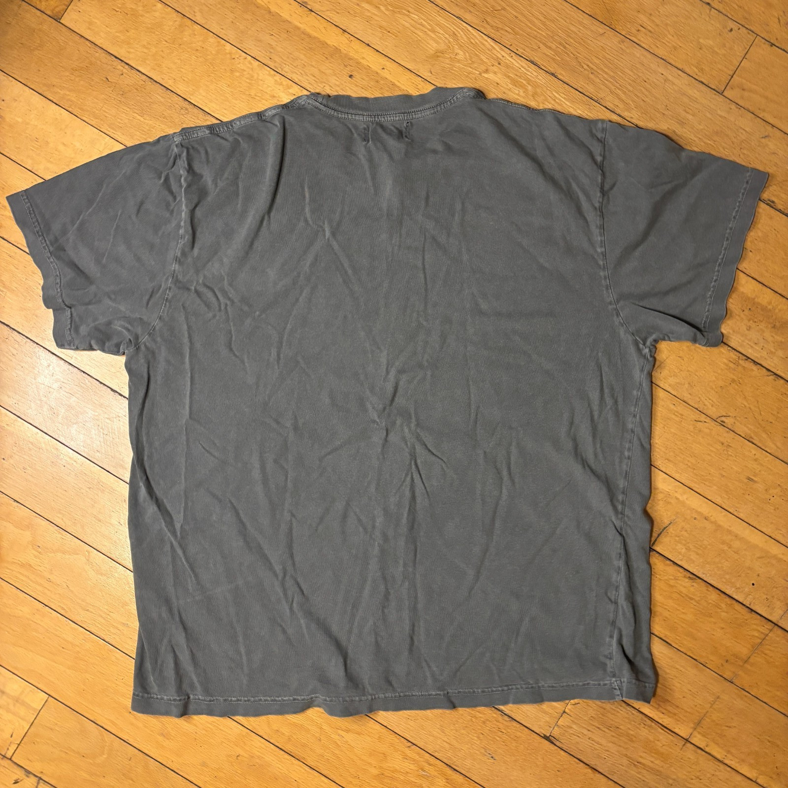 Lot of 2 Richie Le Collection Blank Daily Tee Mens M Gray Made USA Streetwear gallery