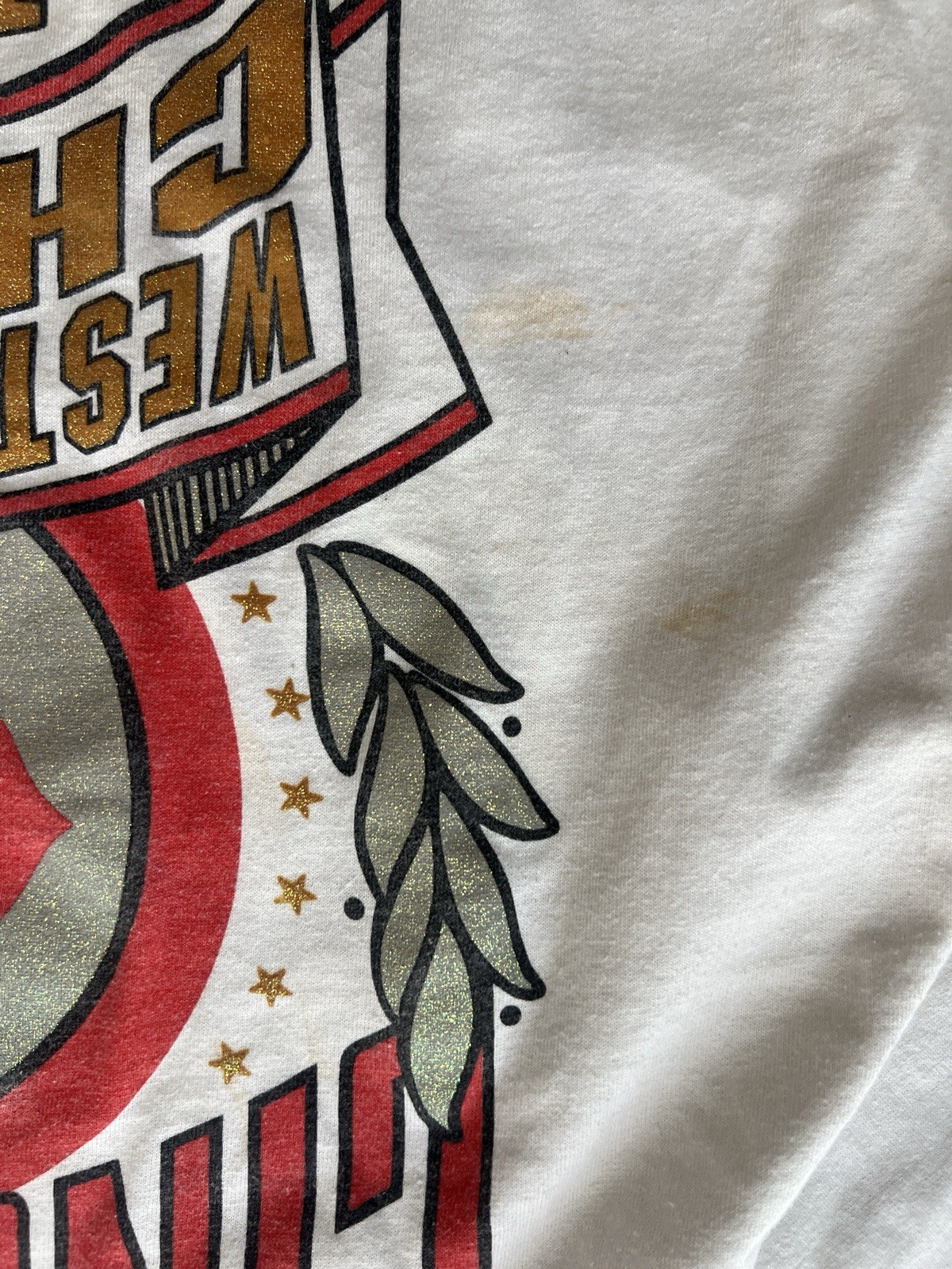 Vintage 1990 Cincinnati Reds Western Division Champs T-Shirt XL USA gallery
