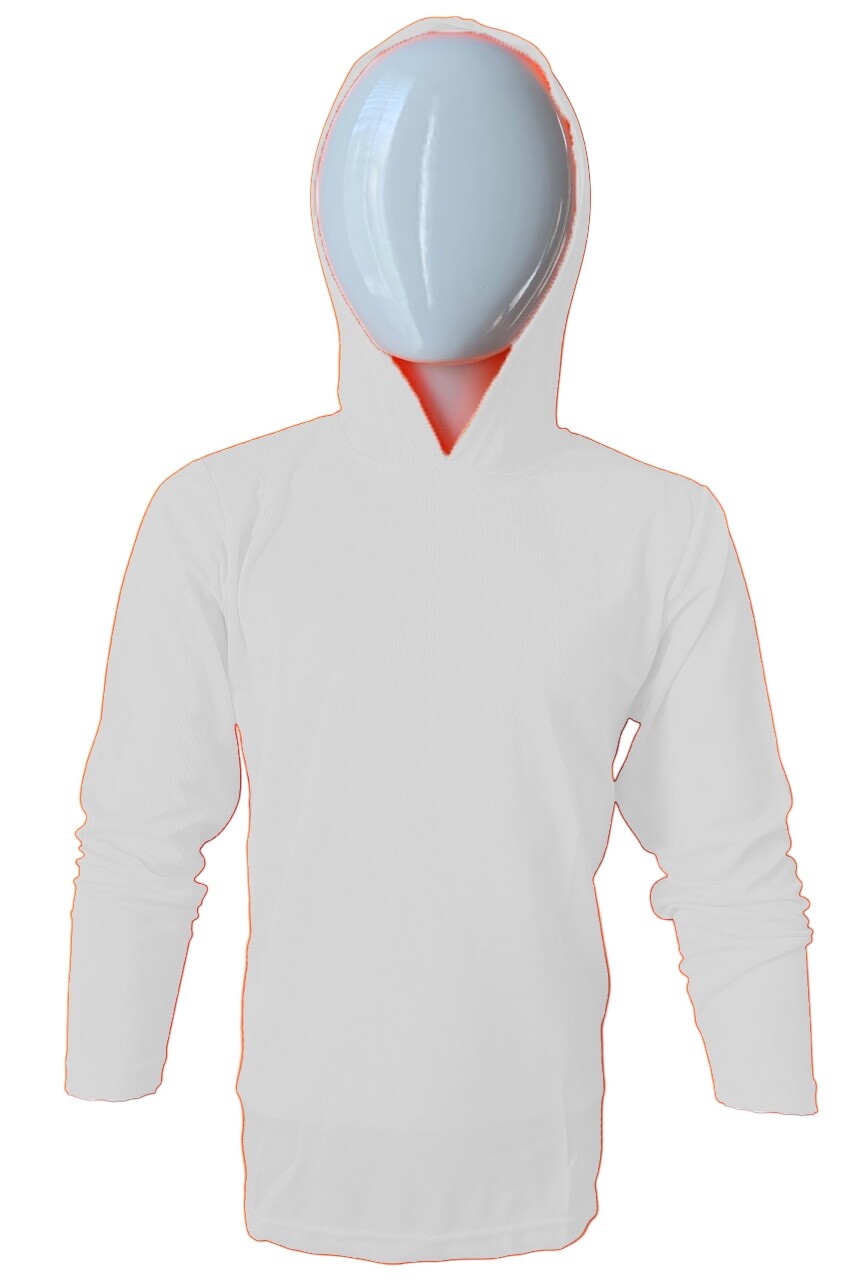 DRI-FIT Hoodie Long Sleeve T-Shirts, UPF 50+ Sun Protection Hooded BEIGE gallery