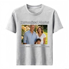 Personalized Customized T-Shirt Design – Design Your Own Cotton Shirt