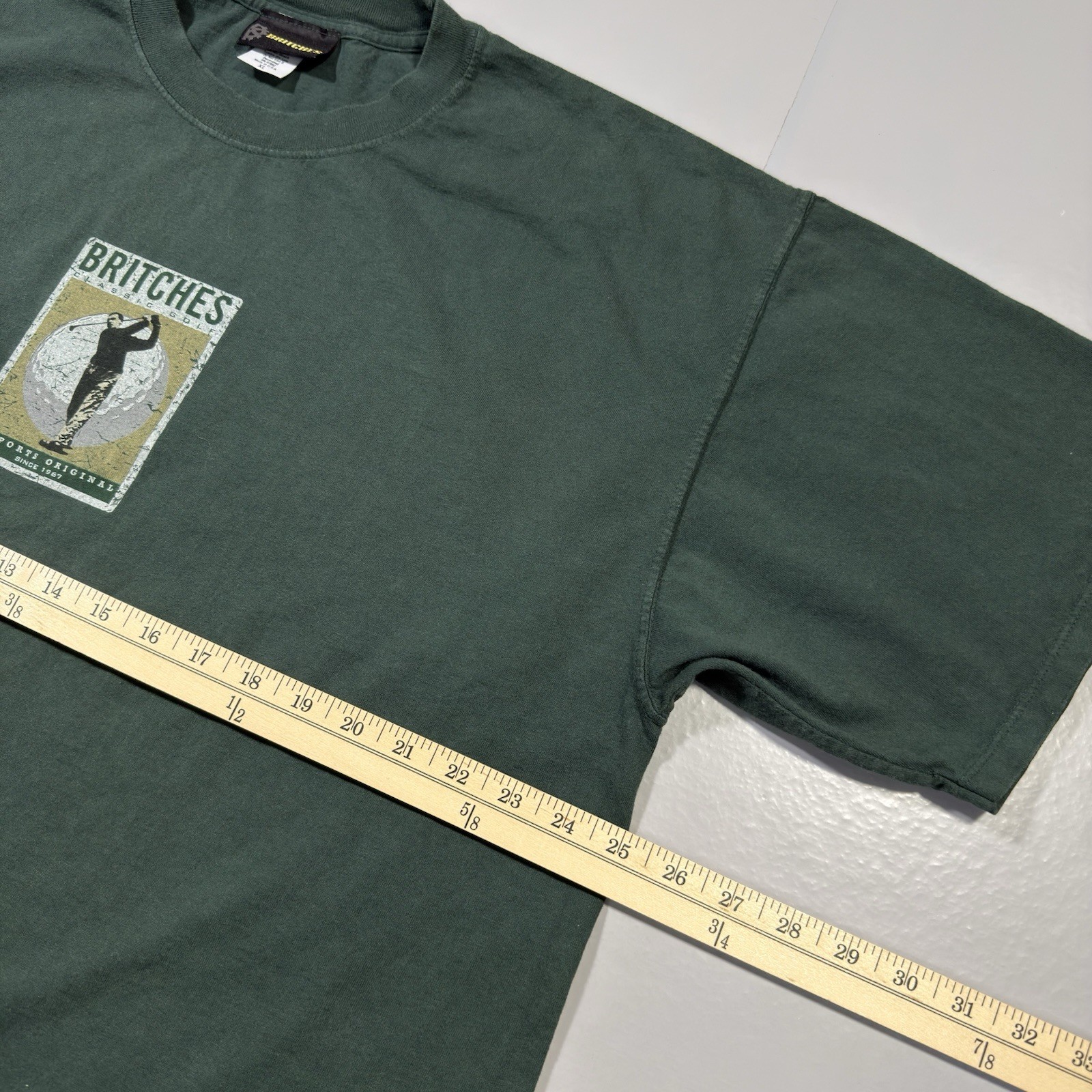 Vintage Britches Classic Golf T Shirt Mens XL Sports Original Tee 90s USA Made gallery