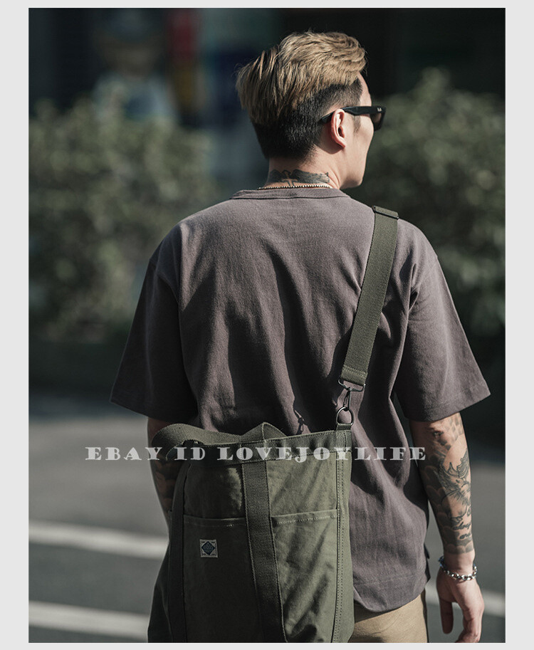 NON STOCK Drop Shoulder Pocket T-Shirt Loose Fit Men's Heavyweight Cotton Tee gallery