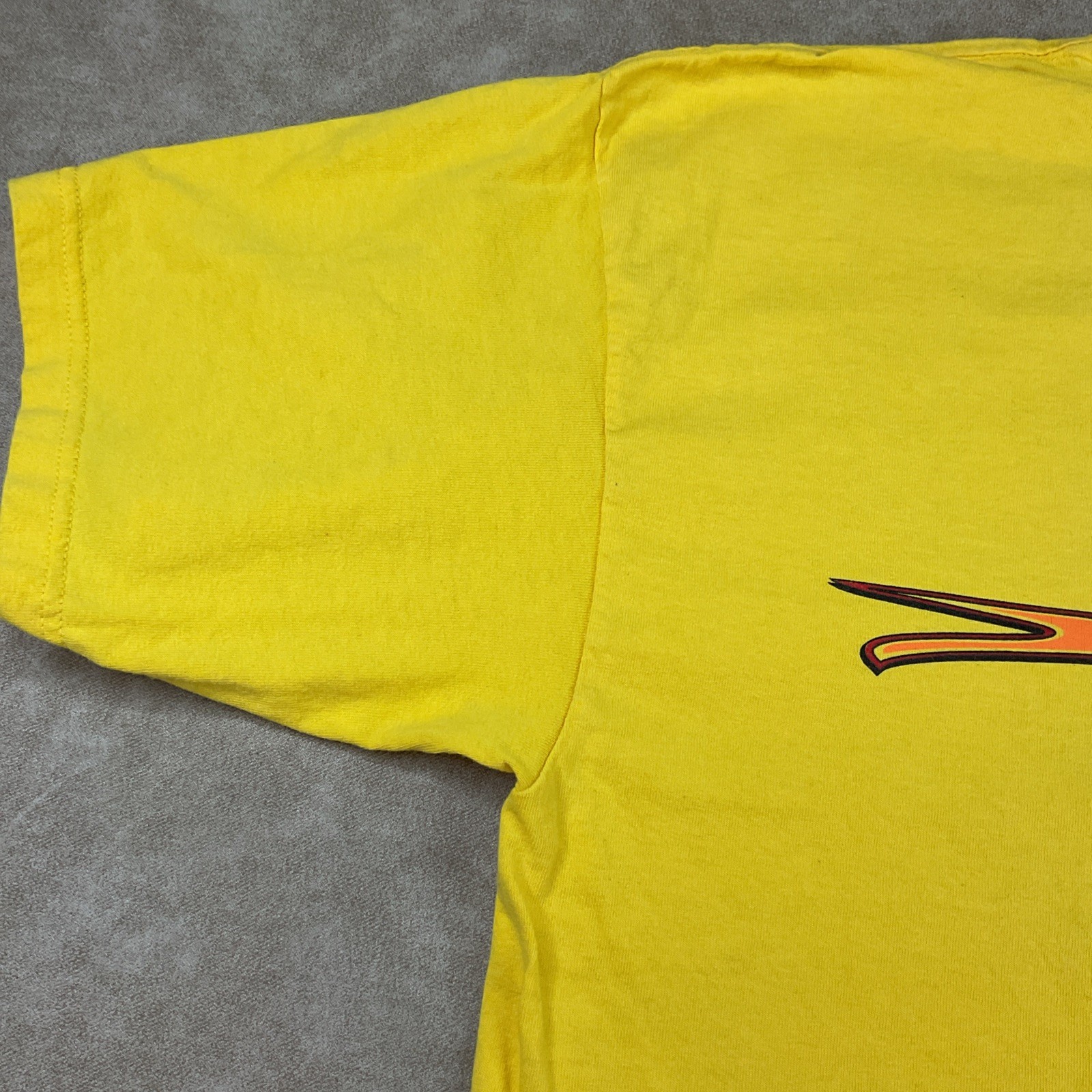Vintage Diablo Paintball T-Shirt Men Sz XL Y2K Graphic Crew Yellow Short Sleeve gallery