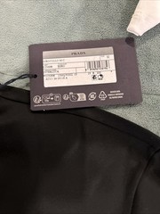 Prada Girocollo MC Jersey Shirt UJN896 Size M New With Tags Look !!! Black