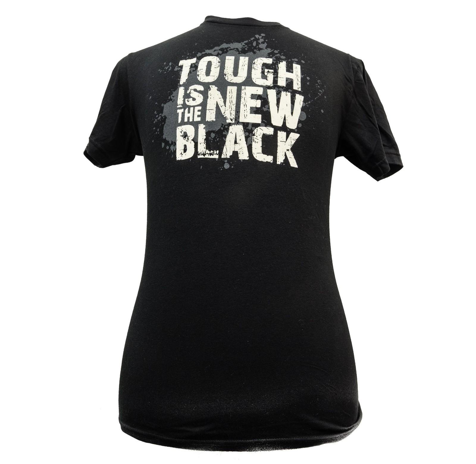 TOUGH IS THE NEW BLACK T SHIRT MENS MUDDER CHALLENGE GYM JOG RUN SPORTS GEAR T39