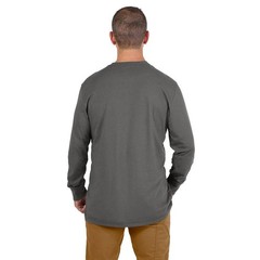 Milwaukee Men’s X-Large Gray GRIDIRON Cotton/Polyester Long-Sleeve T-Shirt