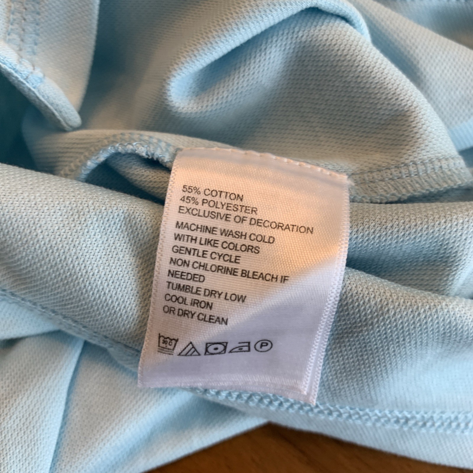 Tommy Bahama SZ L Mens SS Tshirt Opal Blue Gr Performance Poly Cotton NWT $64.50 gallery