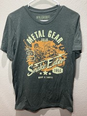 Metal Gear Solid 3 Snake Eater Tshirt Size Medium