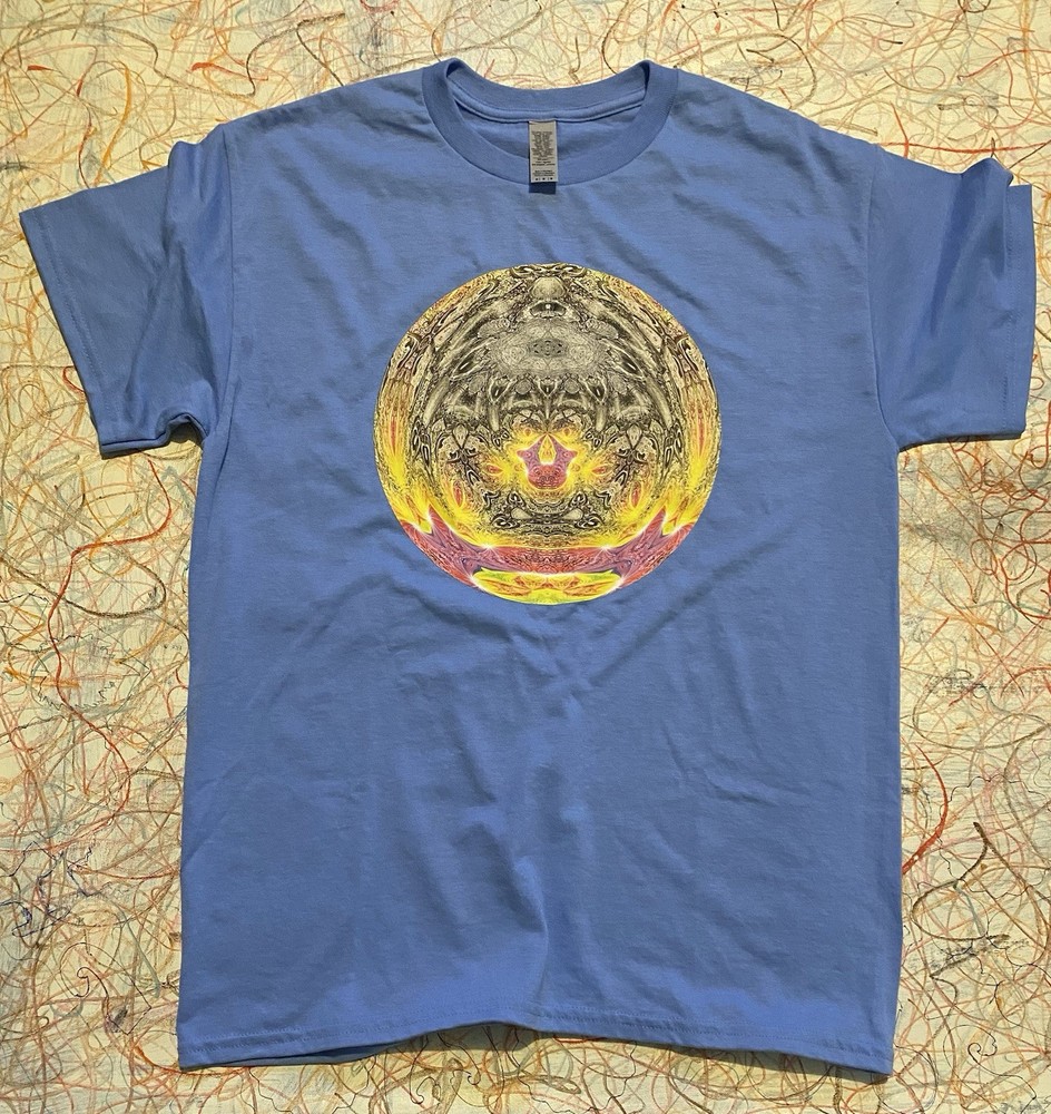 custom made t-shirts Unique Art Merch Design crew neck size medium short sleeve
