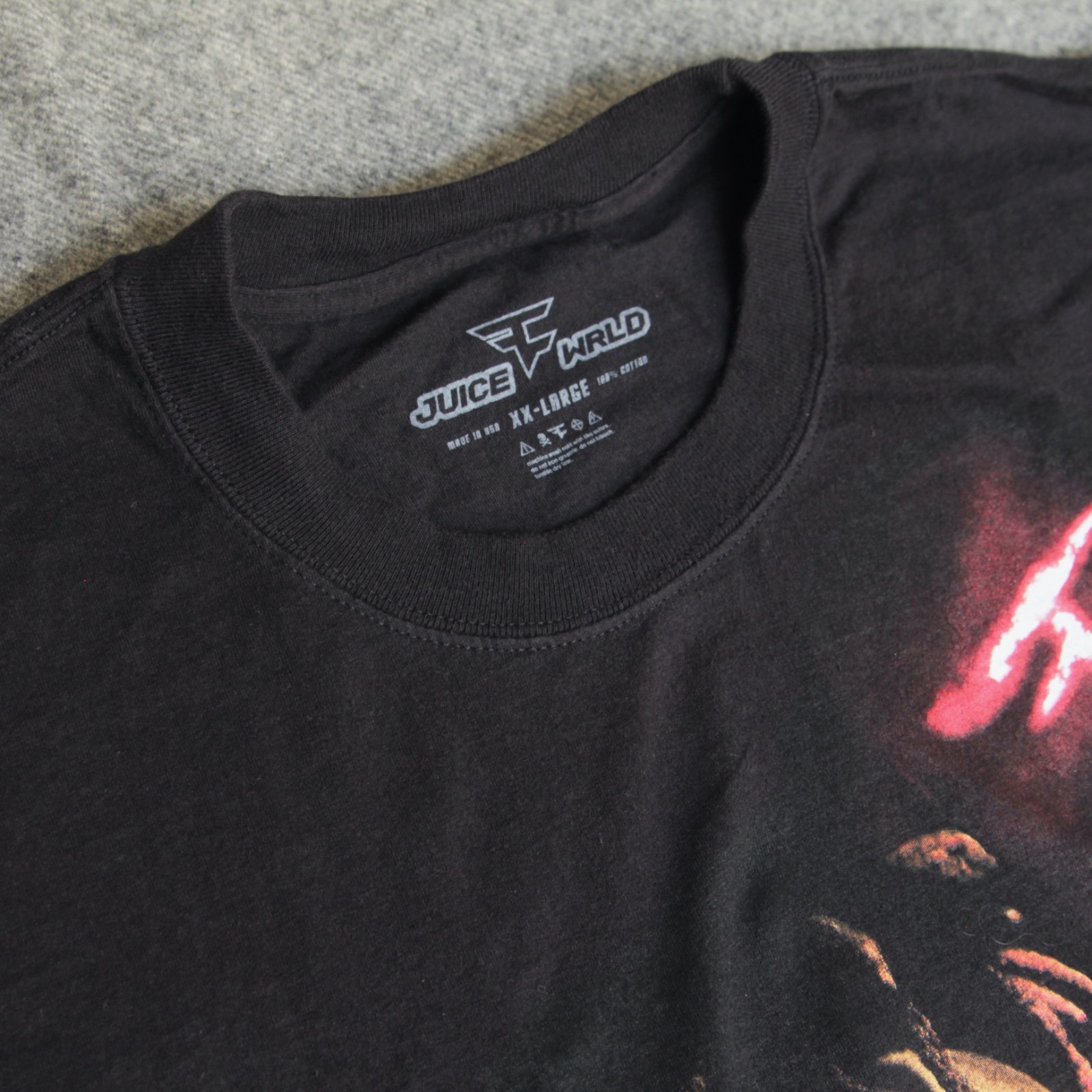 Juice Wrld x FaZe Clan T Shirt 2XL Guardian Merch Legends Never Die 999 USA gallery
