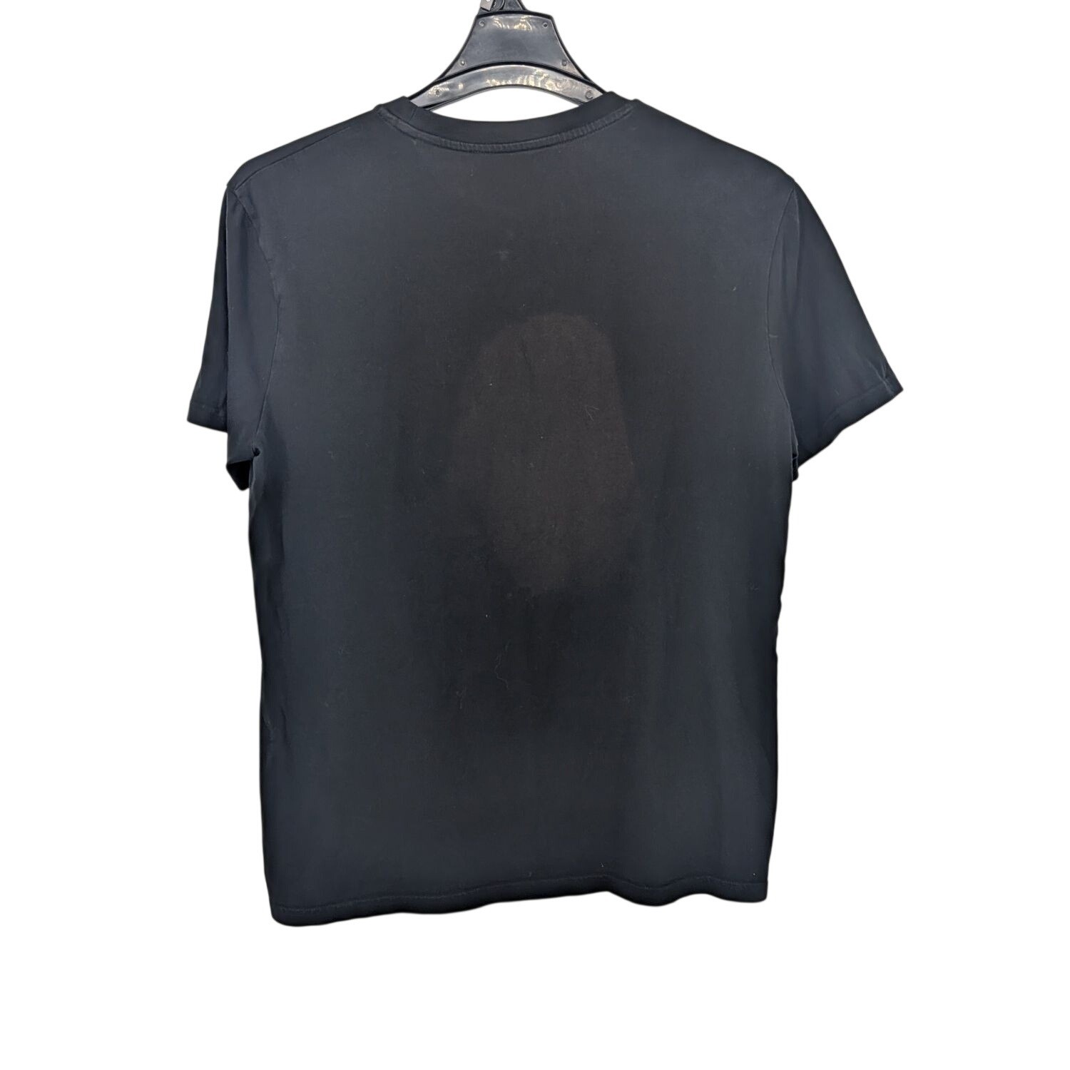 Skull Flame Graphic Print T Shirt Organic Cotton Goth Punk Streetwear Y2K Large gallery