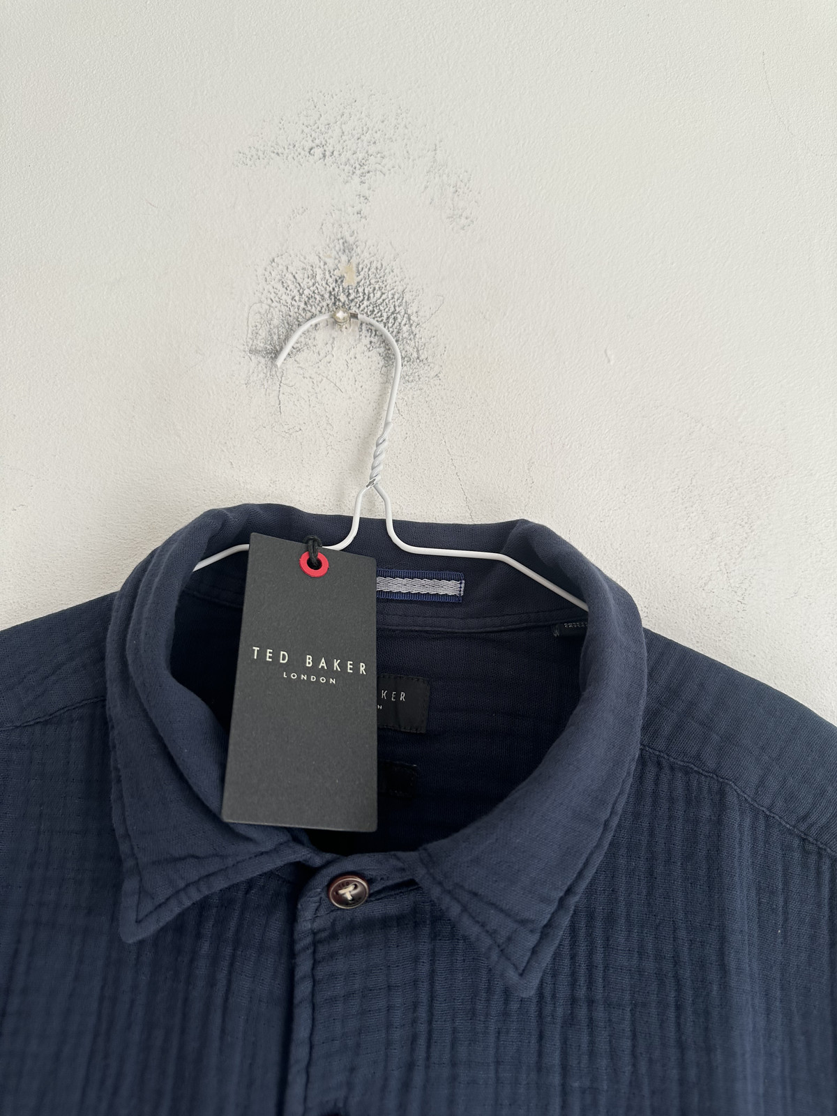 TED BAKER POLO SHIRT DIGMER Mens Textured Soft Fabric NEW Navy Summer S M XL 2XL gallery
