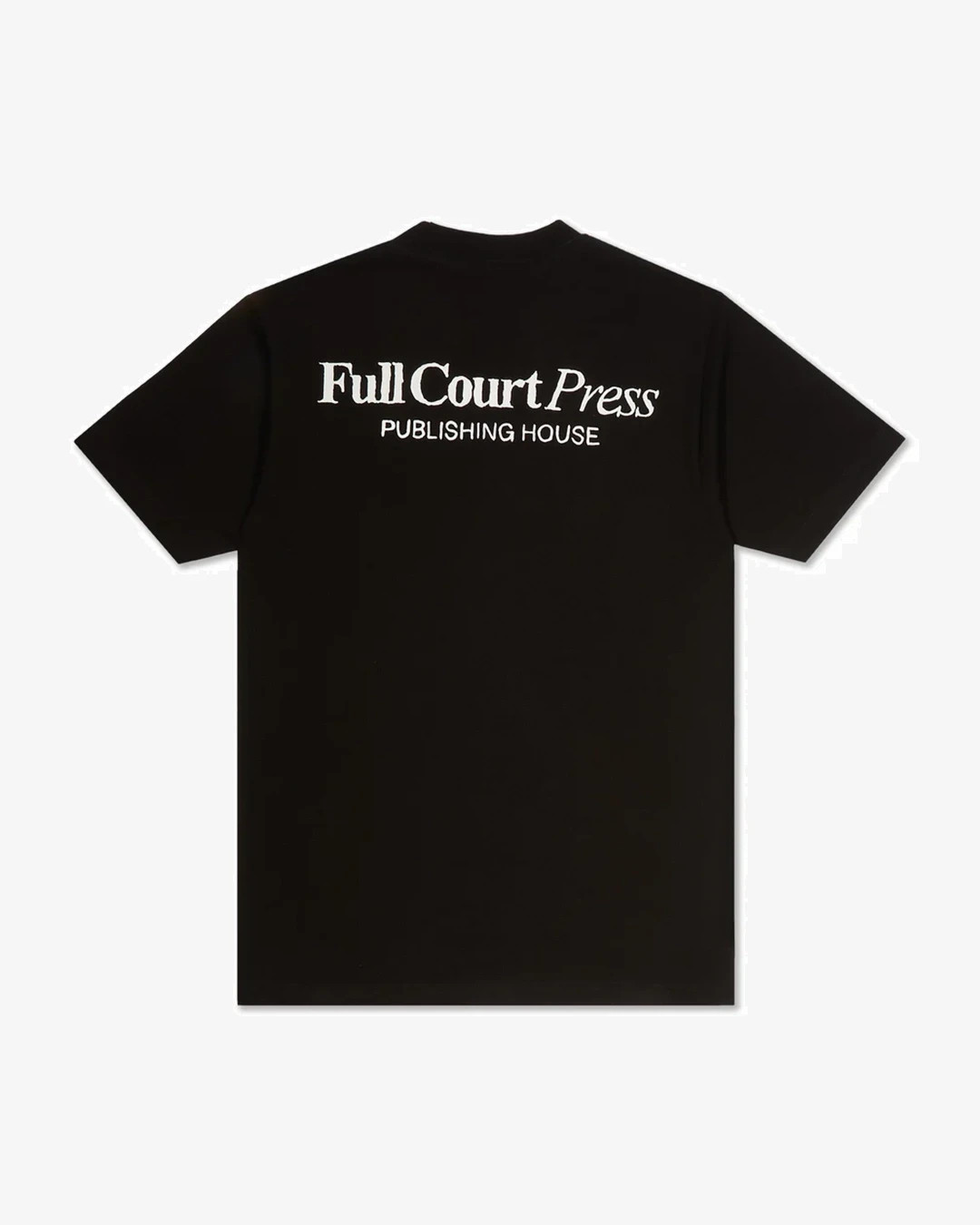 FULL COURT PRESS LOGO T-SHIRT BLACK AND WHITE COLOR WAY NEW WITHOUT TAGS gallery