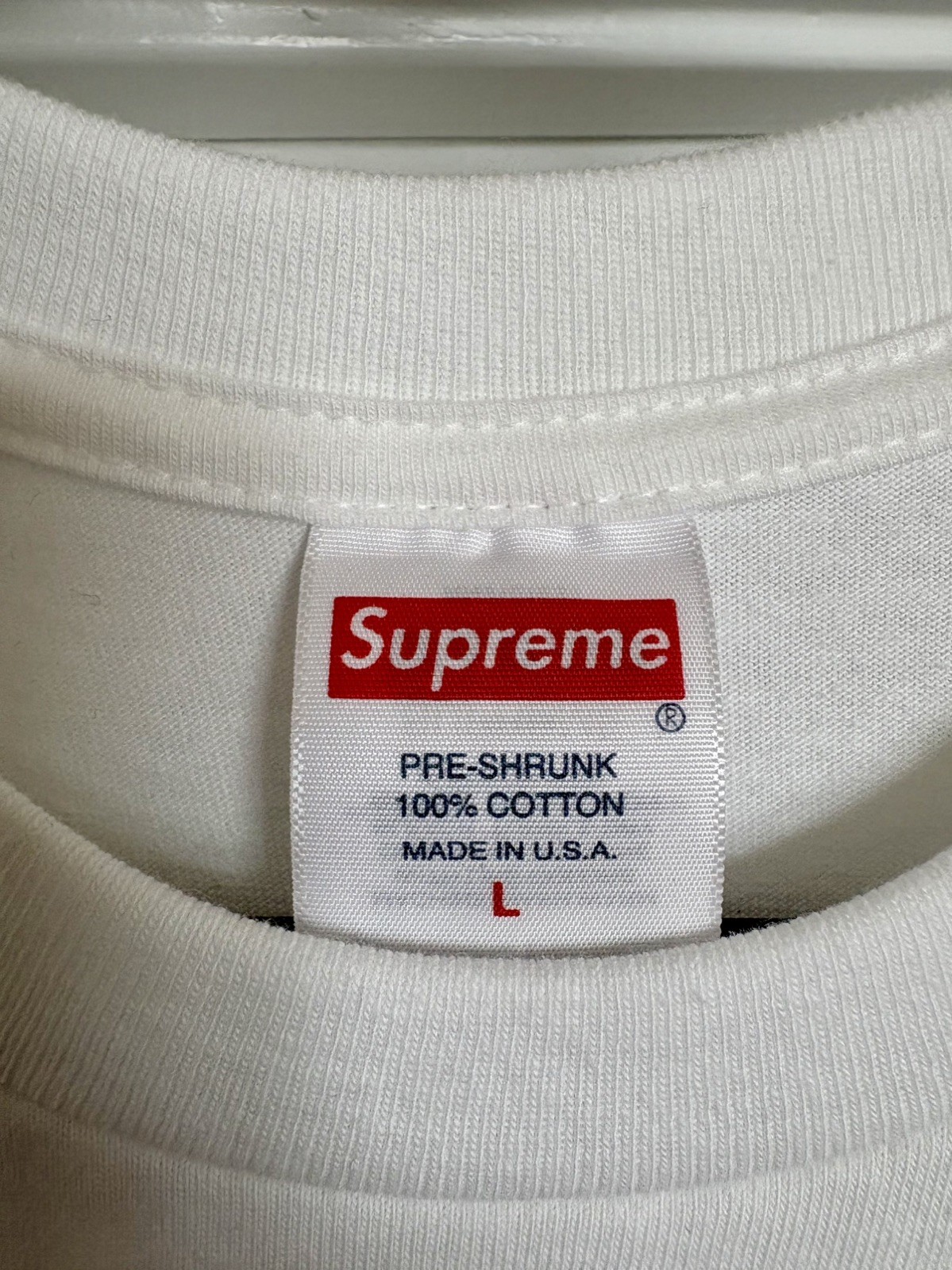 Supreme God Save Us Graphic Tee White Men's Large Short Sleeve Crew Neck New gallery
