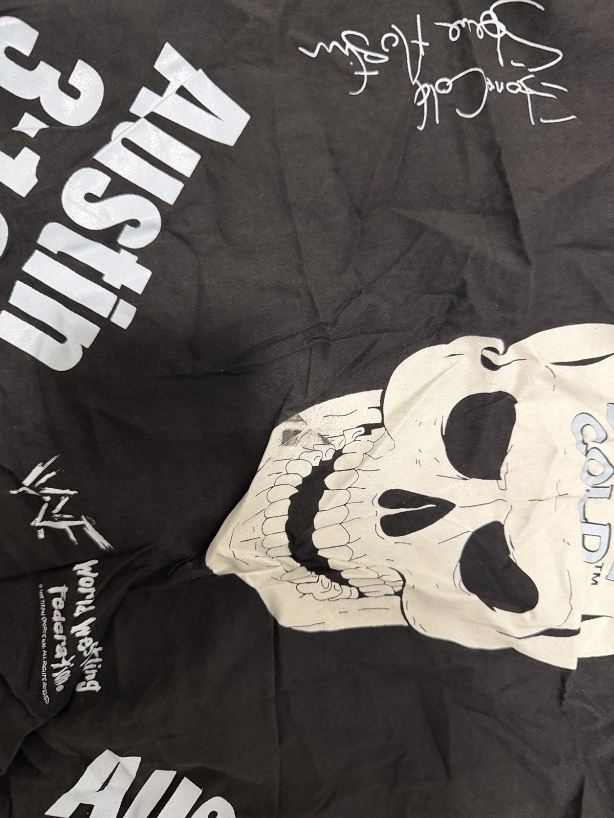 WWF WWE Stone Cold Hell Raiser Vintage 90s Shirt Attitude Era Wrestling gallery