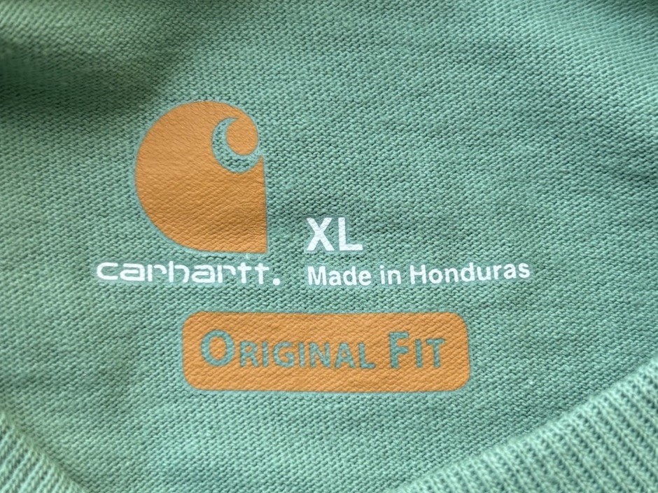 Men’s Carhartt K87 Mint Green Heavy Duty T-Shirt (NWT) gallery
