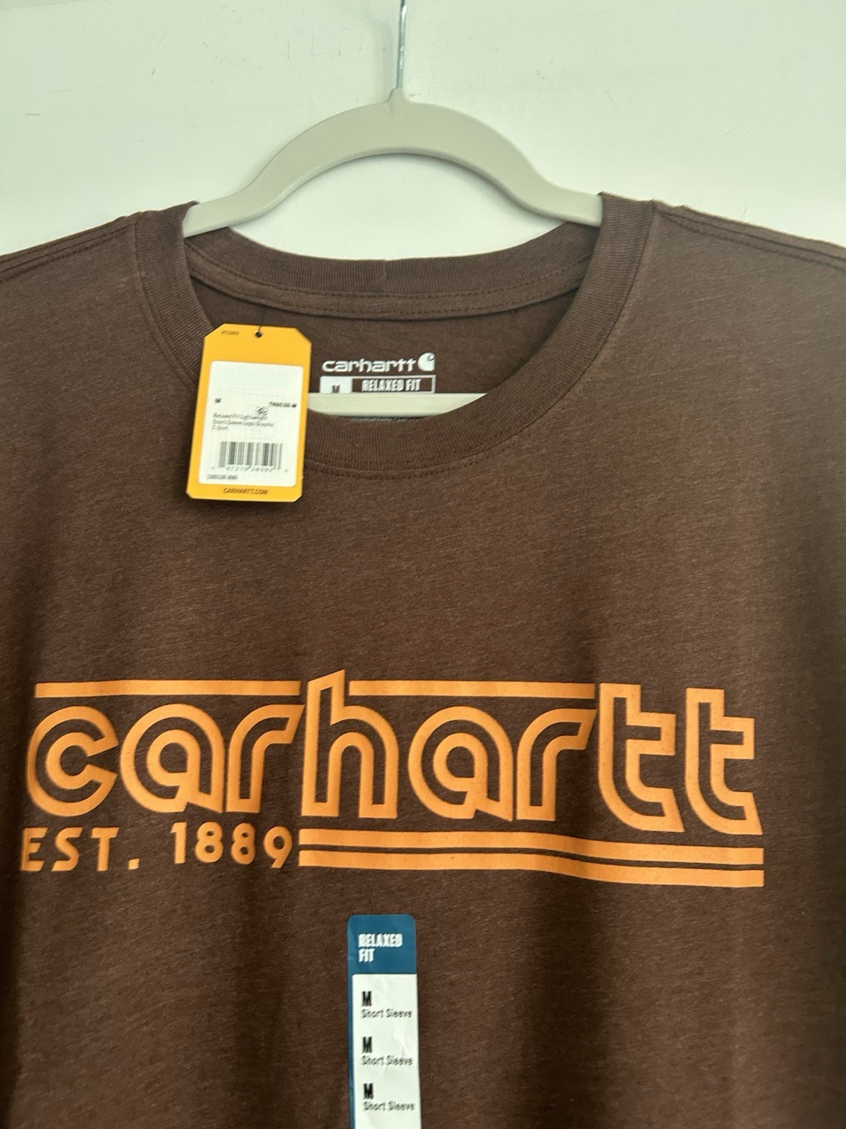 NWT Carhartt Men's Bundle Tees (2) Pcs/ See Full Description /Size Medium gallery